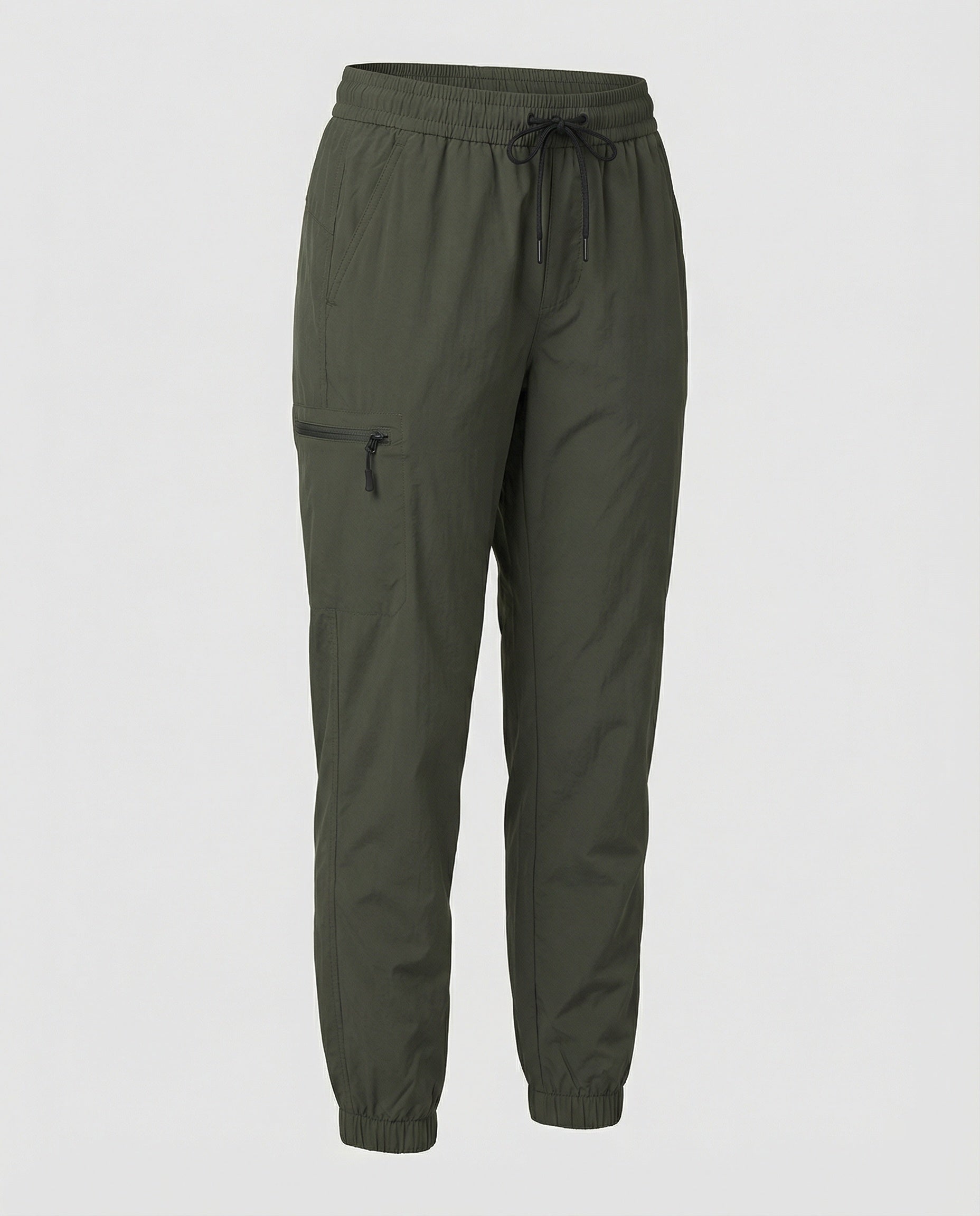 Sportliche Trekking-Cargohose mit überlappenden Klappentaschen und elastischem Knöchelabschluss R&B