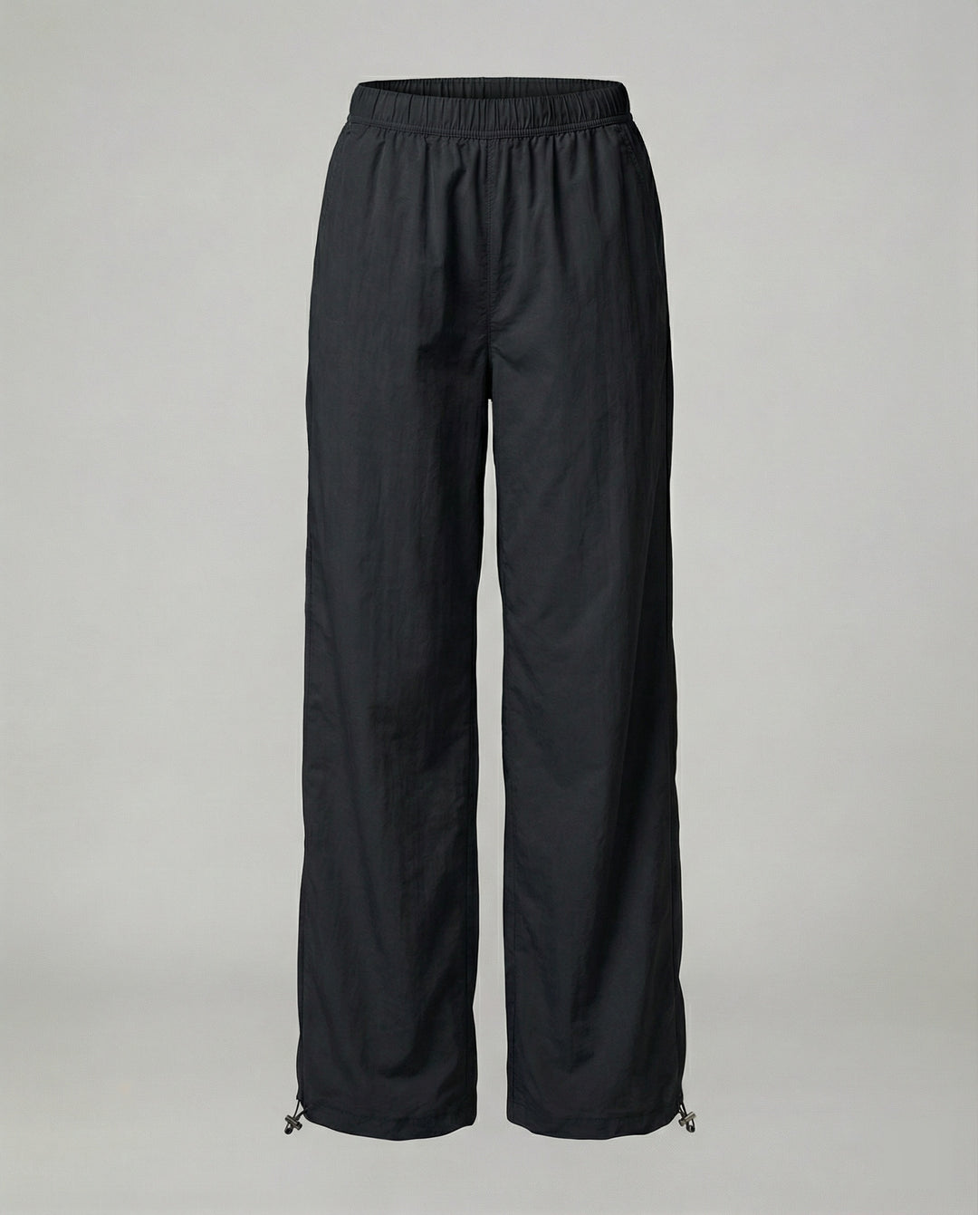 Weite Palazzo-Hose mit elastischem Gummibund, Eingrifftaschen und Kordelzugsaum R&B