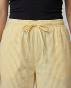 Weite Relax-Ballonhose mit elastischem Tunnelzugbund und tiefem Schritt R&B