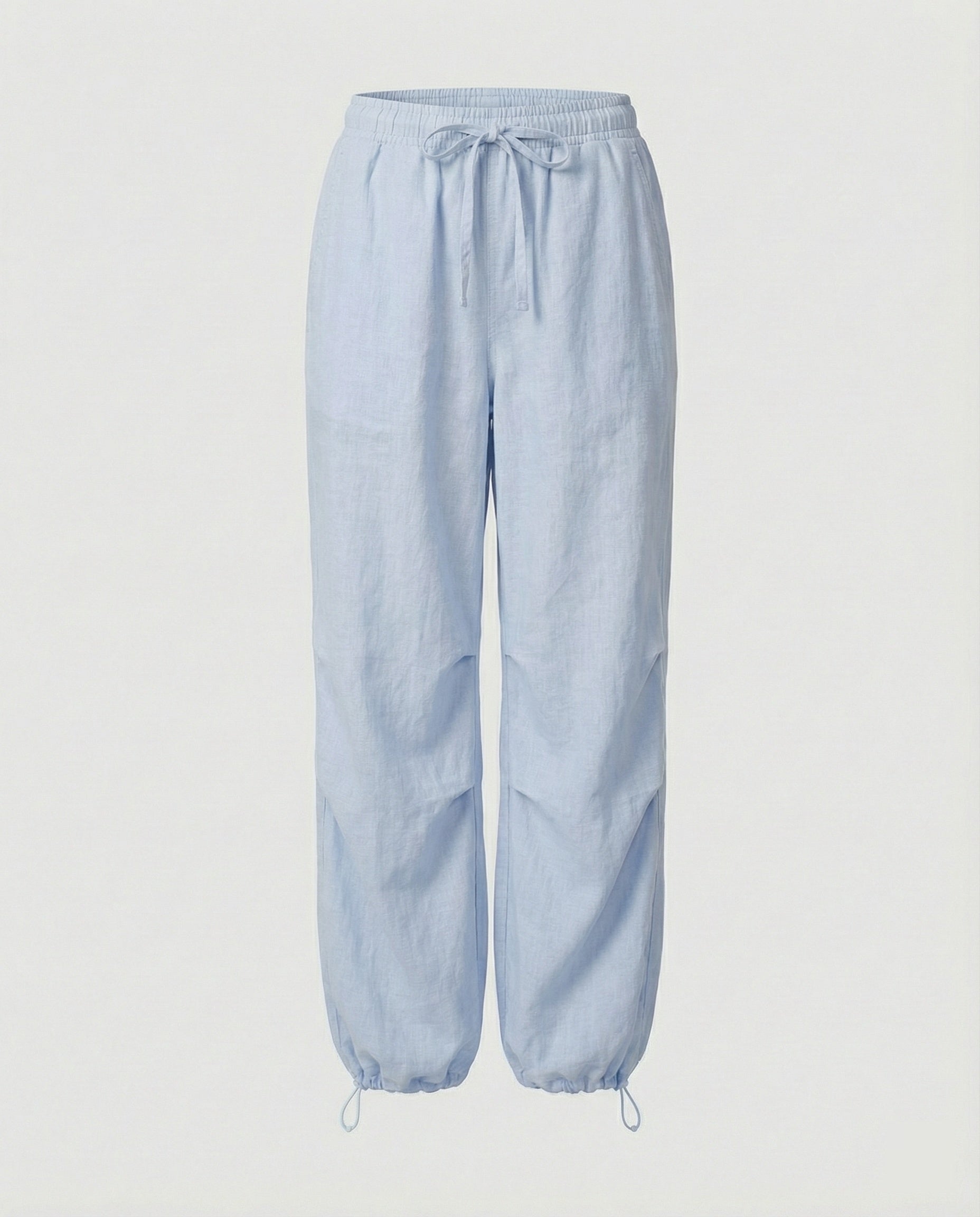Weite Relax-Ballonhose mit elastischem Tunnelzugbund und tiefem Schritt R&B