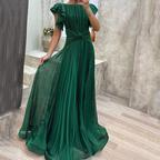 R&B | Elegantes Buntes Abendkleid