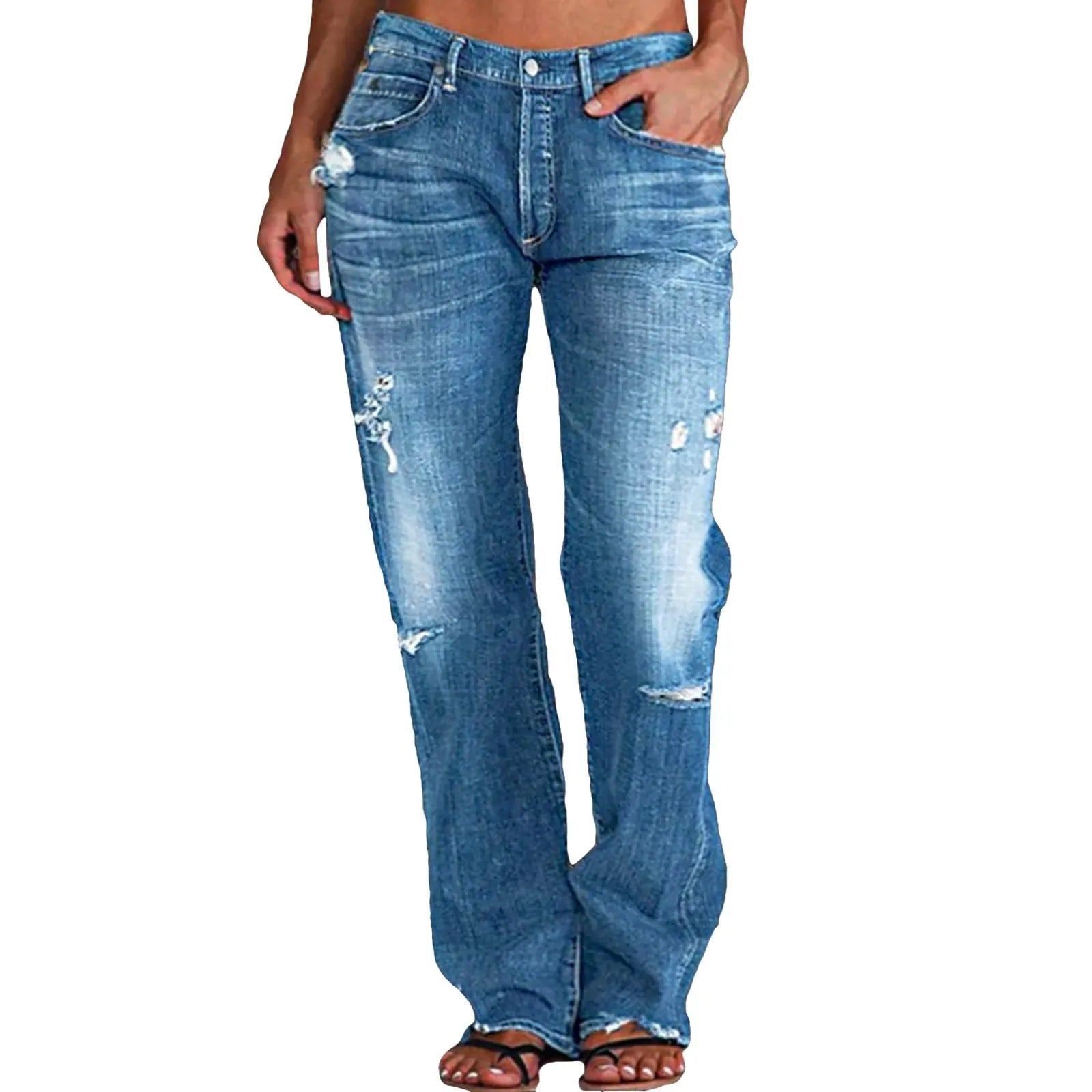 R&B | Vintage Ripped Jeans