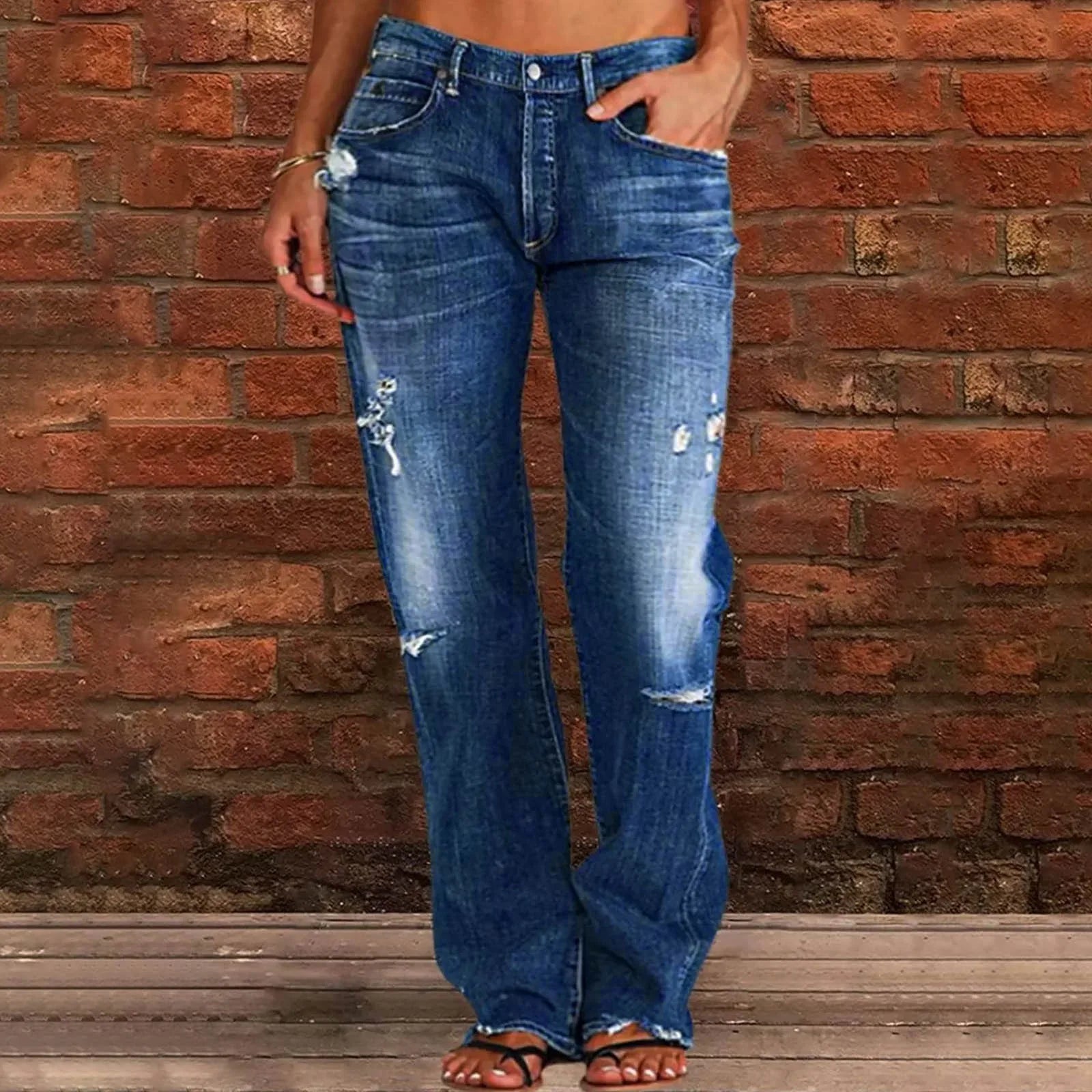 R&B | Vintage Ripped Jeans