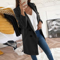 R&B Neue Mode Langärmeliger Straßenkleidung Wollblazer