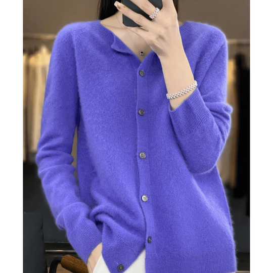 R&B | Cardigan mit Knöpfen Zeitloses Sweatshirt
