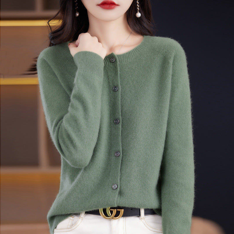 R&B | Cardigan mit Knöpfen Zeitloses Sweatshirt