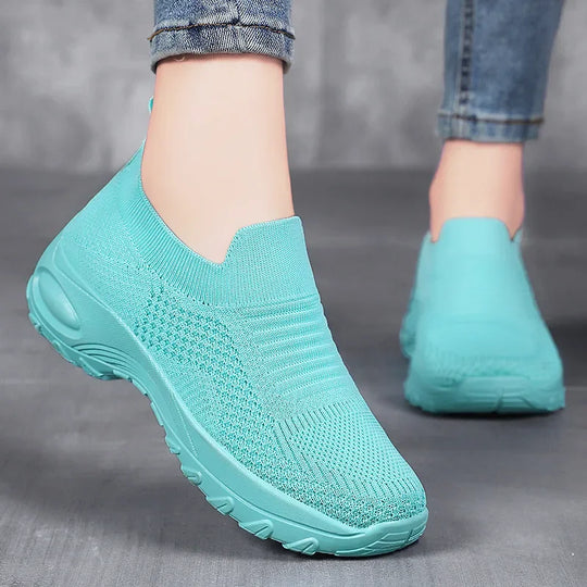 Damen Freizeitschuhe Atmungsaktives Mesh Sommer Bequem R&B