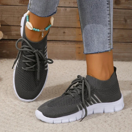 Frauen Freizeit Sneaker Atmungsaktives Netz R&B