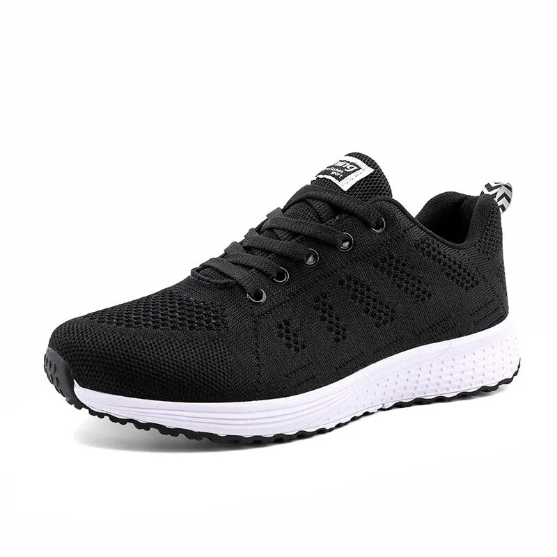 Damen Freizeit Sneakers Atmungsaktive Netz Gehschuhe R&B
