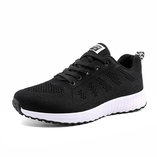 Damen Freizeit Sneakers Atmungsaktive Netz Gehschuhe R&B