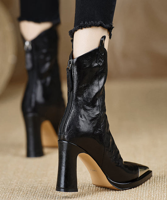 Damen Stiefeletten mit Blockabsatz R&B
