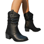 Damen Stiefeletten Western Stil R&B
