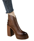 Damen High Heels Stiefel mit Reißverschluss R&B