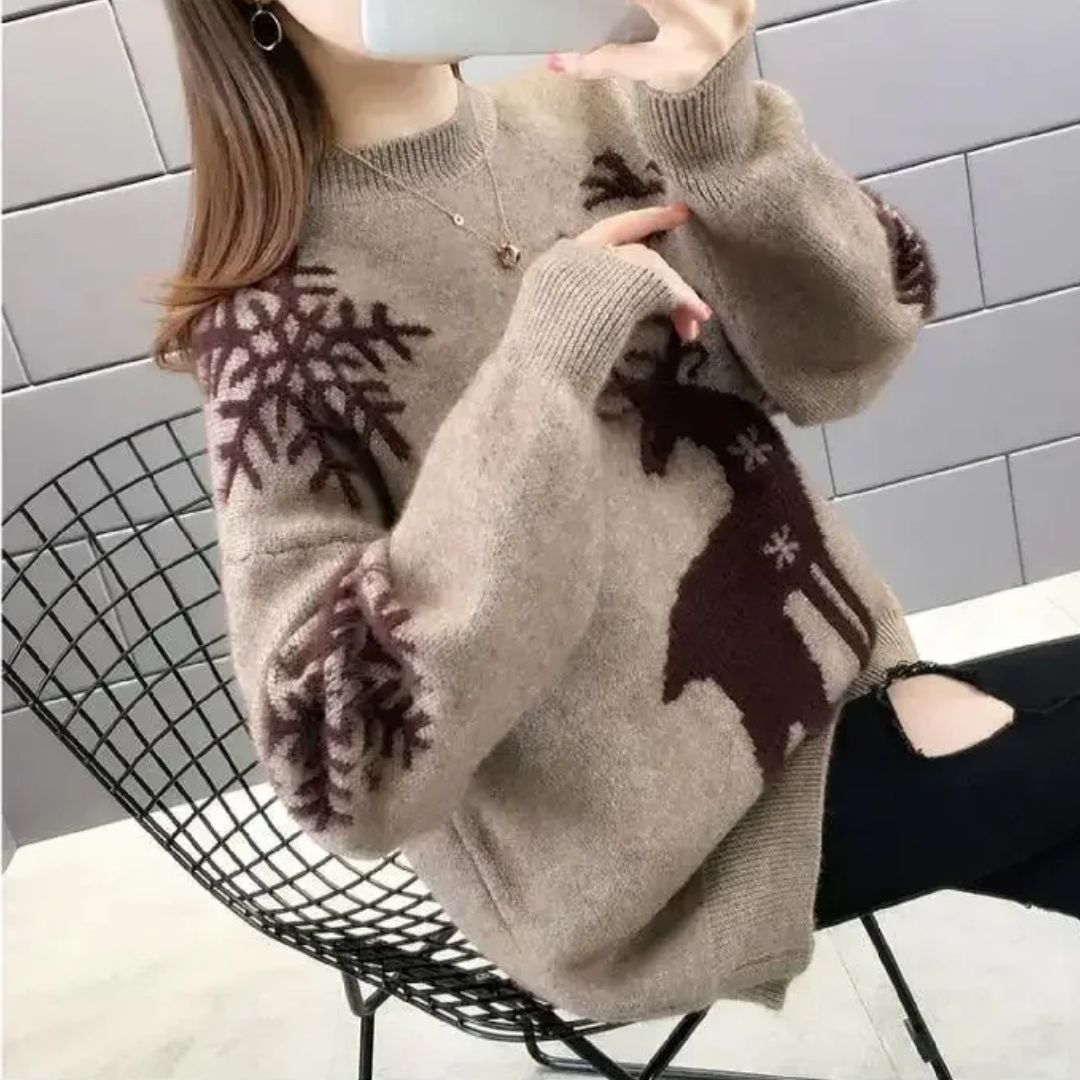 R&B | Weihnachts-Pullover Rentier-Pullover für den Winter