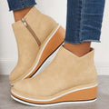 Damen Lederstiefel mit warmer Fütterung R&B