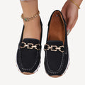 Damen Mokassin mit Kettendetail R&B