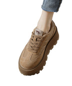 Damen Plattformschuhe Casual Heidi Mode