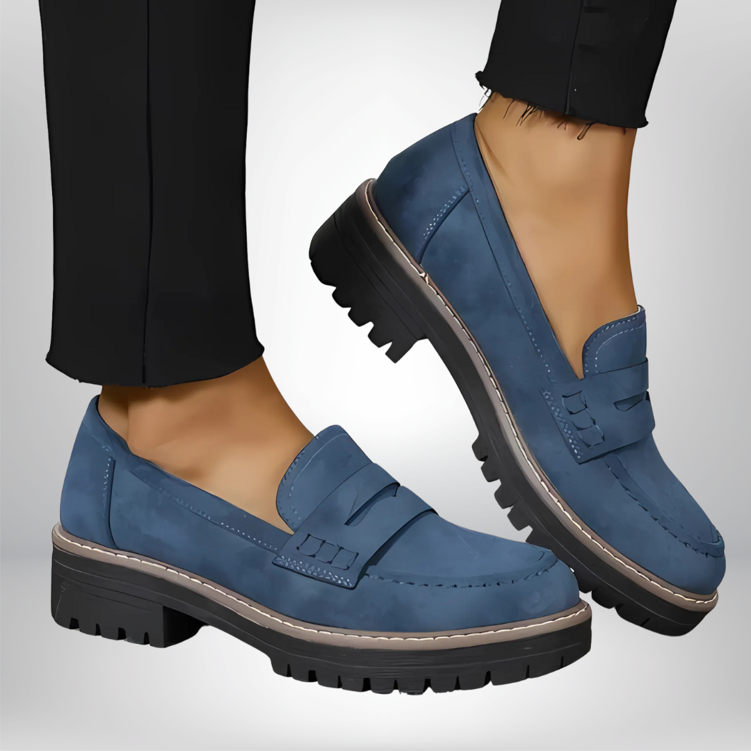 Damen Schuhe zeitloses Design mit rutschfester Sohle R&B