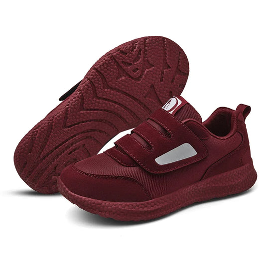 Damen Slip-On Orthopädische Schuhe mit Klettverschluss für bequemes Gehen R&B
