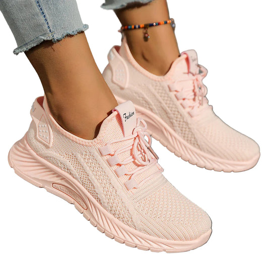 Damen Sneakers Freizeit Mode Sportlich Weben R&B