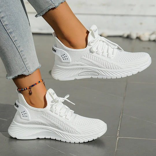 Damen Sneakers Freizeit Mode Sportlich Weben R&B