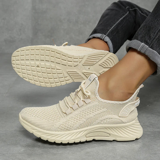 Damen Sneakers Freizeit Mode Sportlich Weben R&B