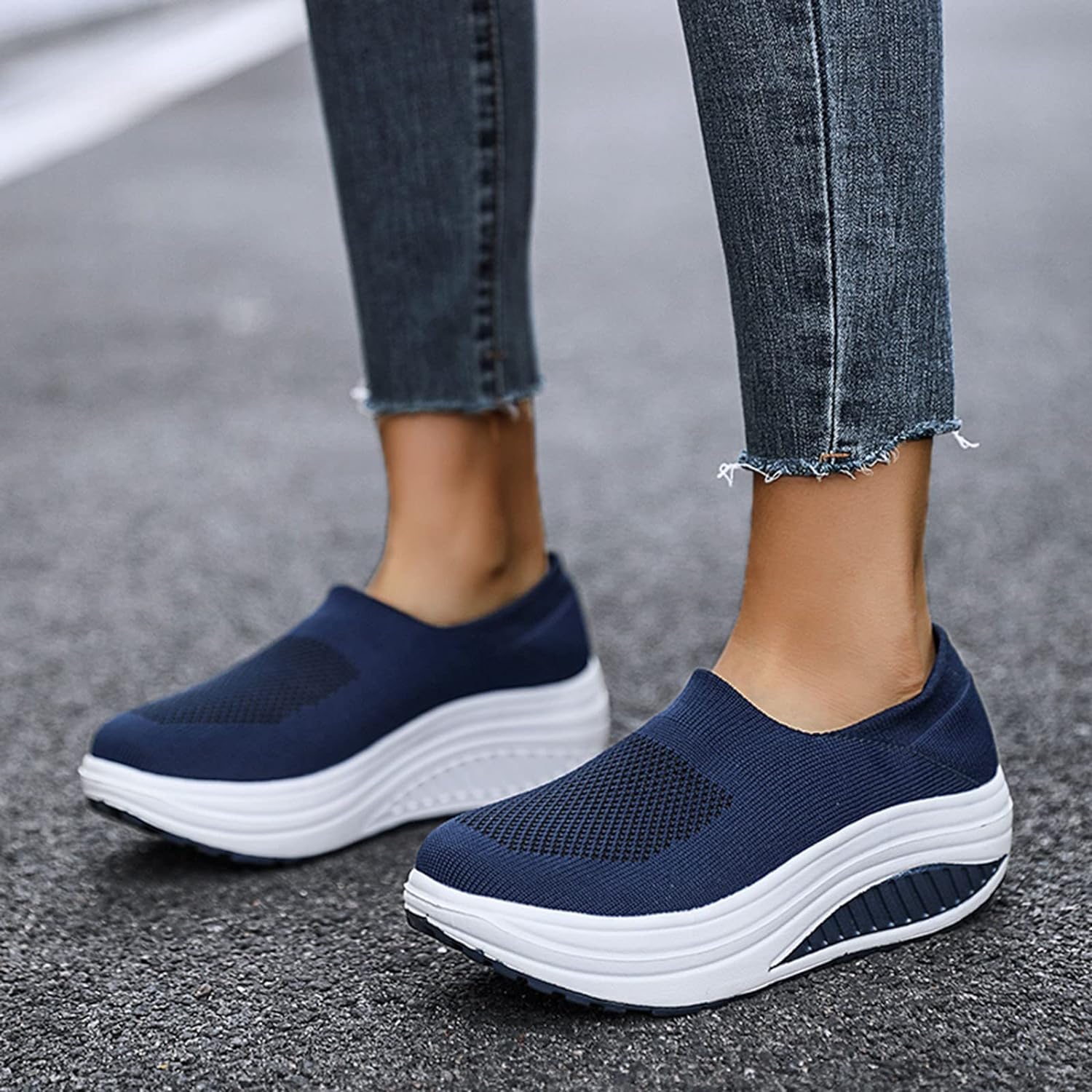 Frauen Sneakers Freizeit Künstlich Unterstützende Sohle R&B