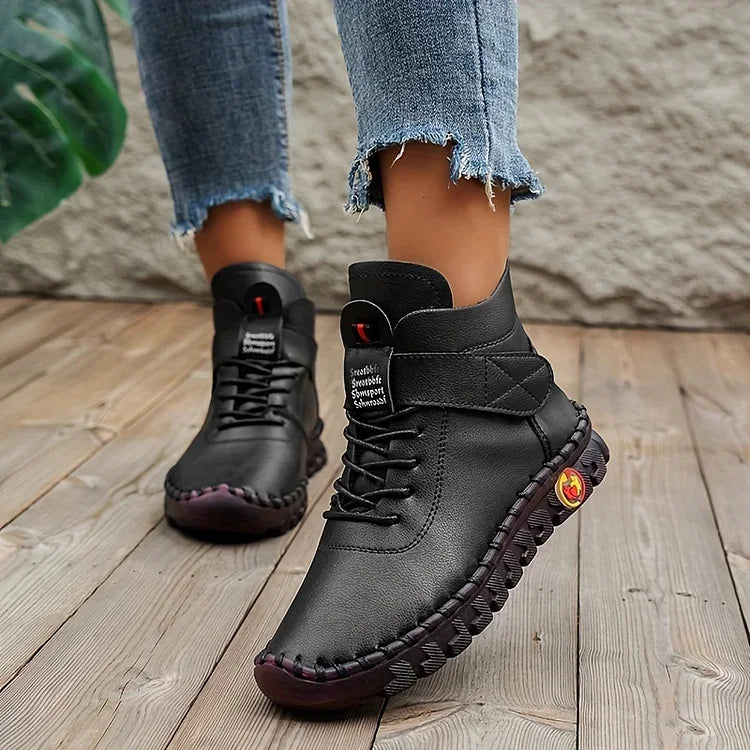 Damen Sneaker Boots Warm Winter Bequem R&B