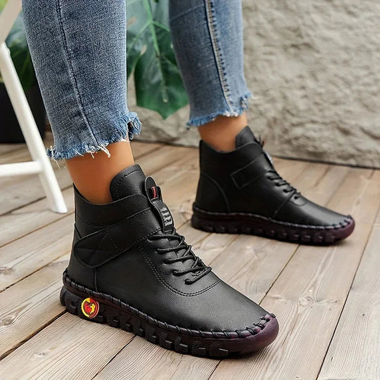 Damen Sneaker Boots Warm Winter Bequem R&B