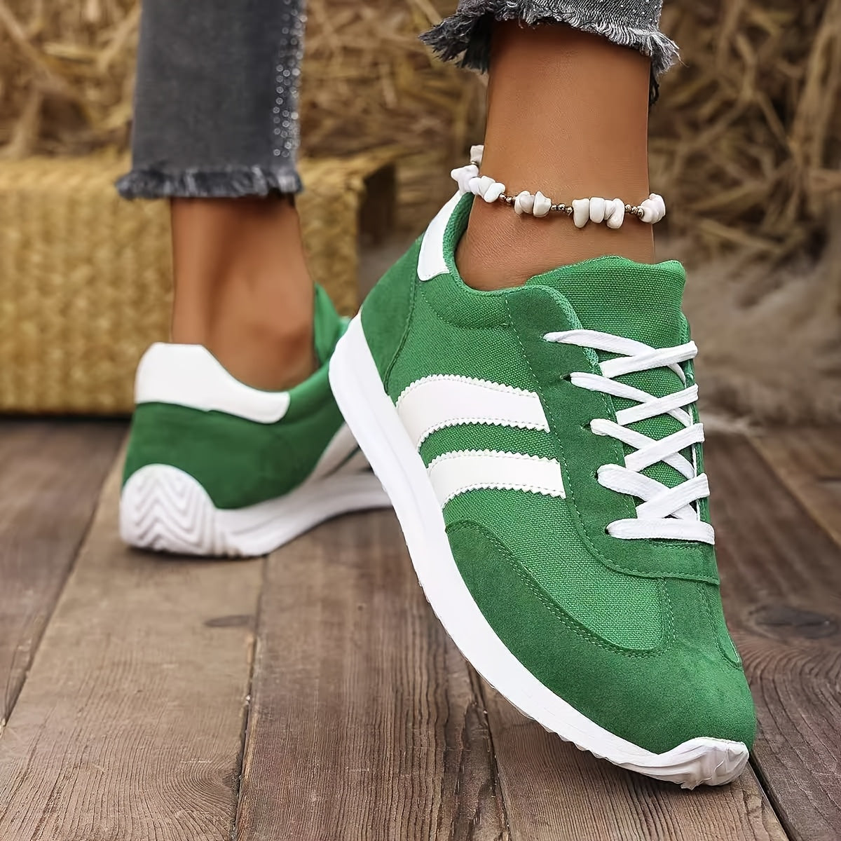 Damen Sneakers mit niedrigem Schaft und modernem Design R&B