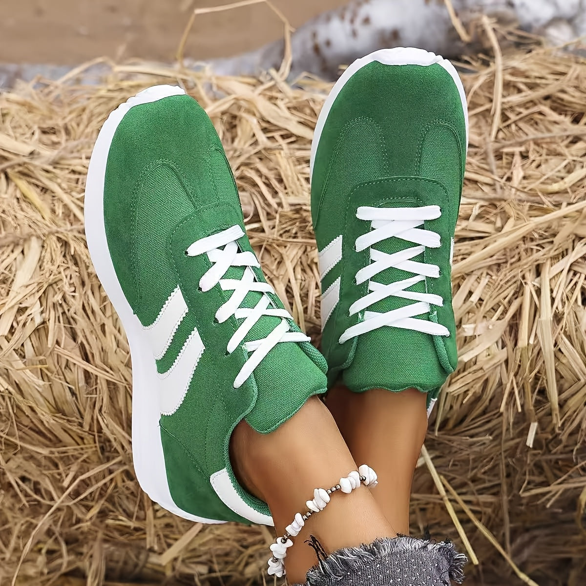 Damen Sneakers mit niedrigem Schaft und modernem Design R&B