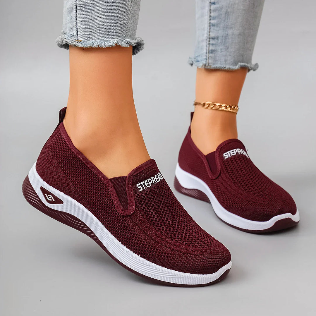 Damen Sportschuhe Atmungsaktiv Leicht Casual Gummisohle R&B