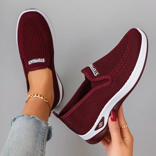 Damen Sportschuhe Atmungsaktiv Leicht Casual Gummisohle R&B