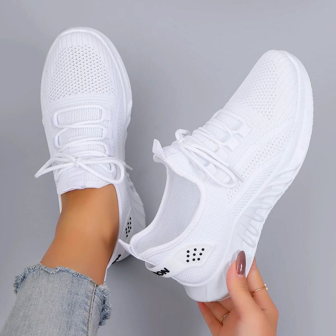 Damen Sportschuhe Schnürung Atmungsaktiv Leicht Gewöhnlich R&B