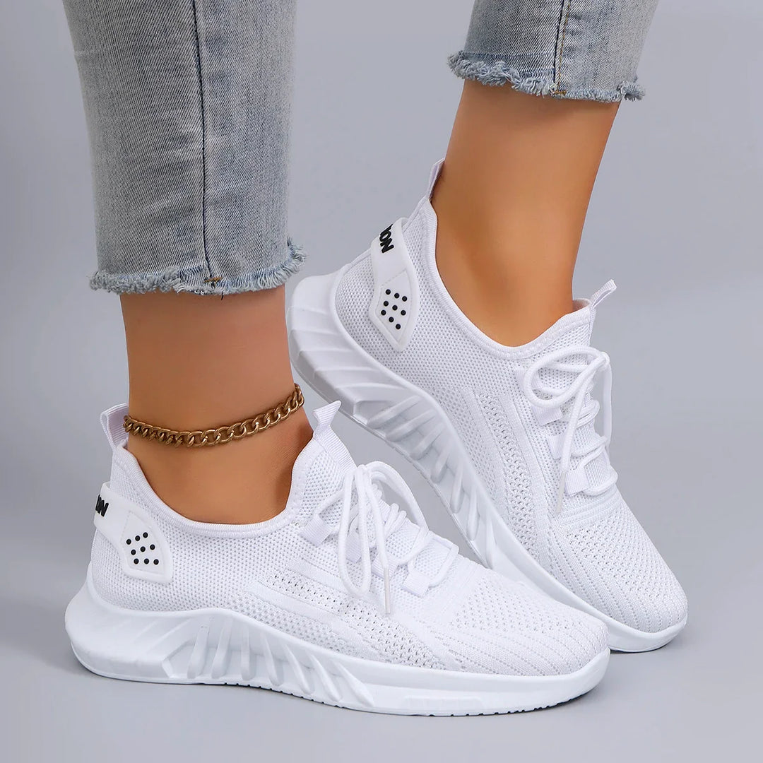 Damen Sportschuhe Schnürung Atmungsaktiv Leicht Gewöhnlich R&B
