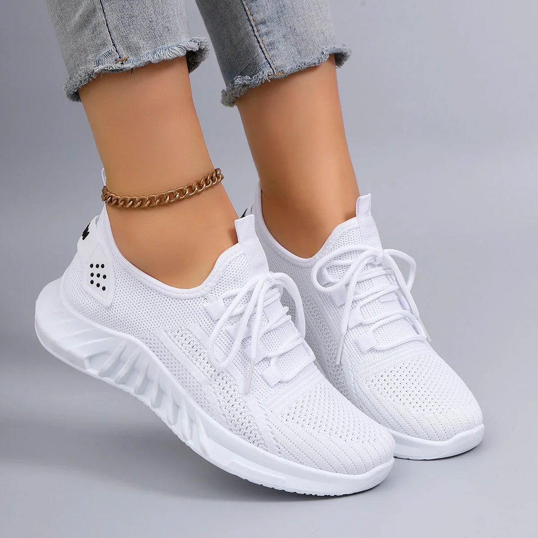 Damen Sportschuhe Schnürung Atmungsaktiv Leicht Gewöhnlich R&B