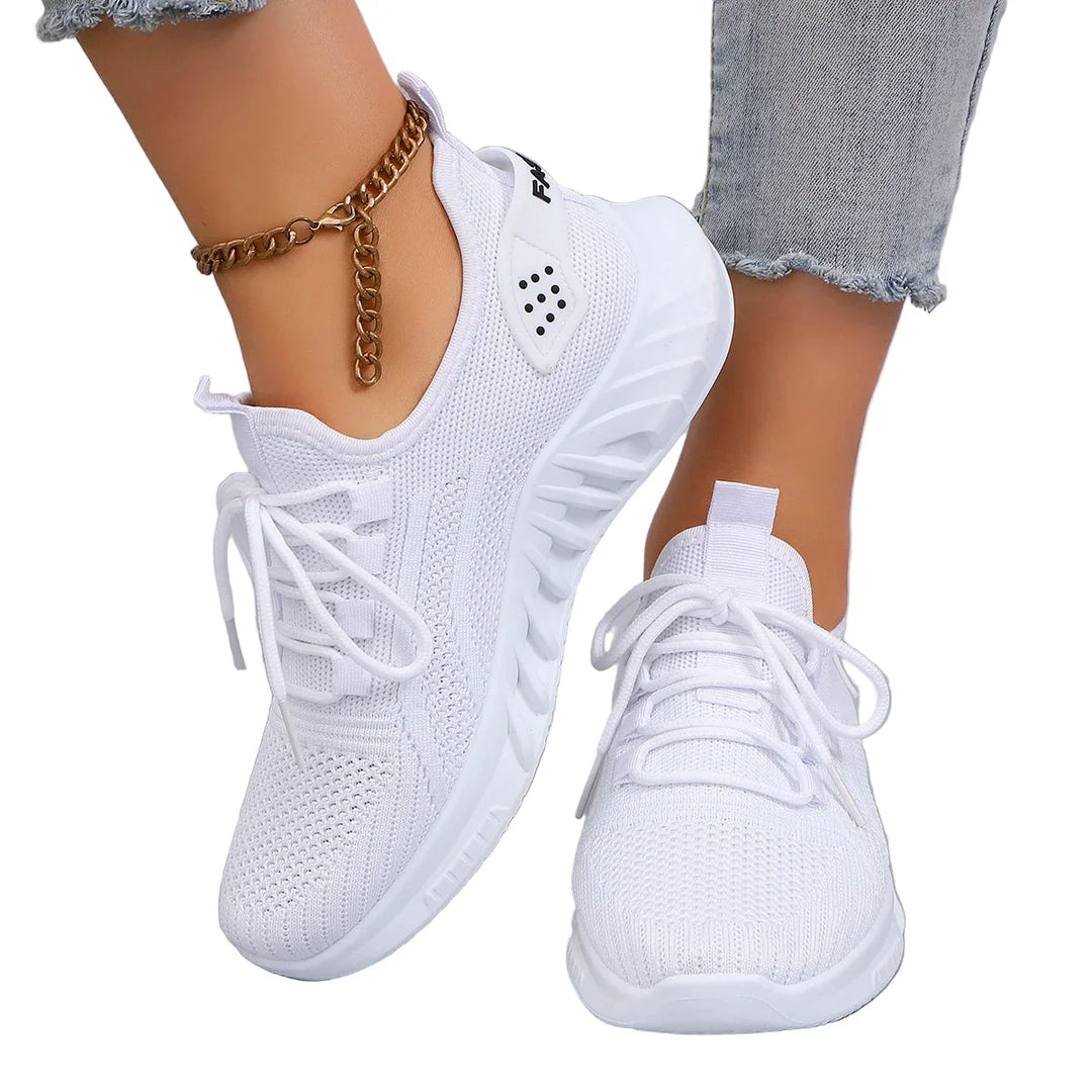 Damen Sportschuhe Schnürung Atmungsaktiv Leicht Gewöhnlich R&B