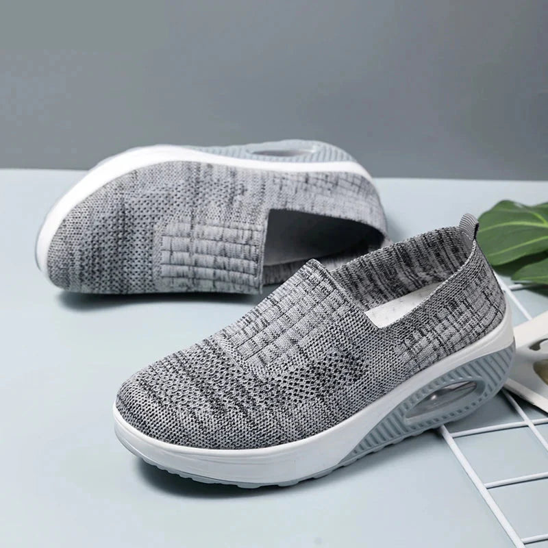Damen Wanderschuhe Freizeit Atmungsaktiv Mesh Rutschfest R&B