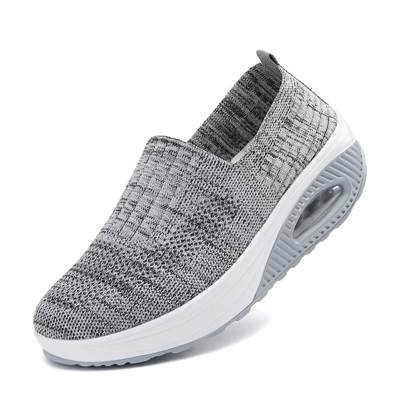 Damen Wanderschuhe Freizeit Atmungsaktiv Mesh Rutschfest R&B