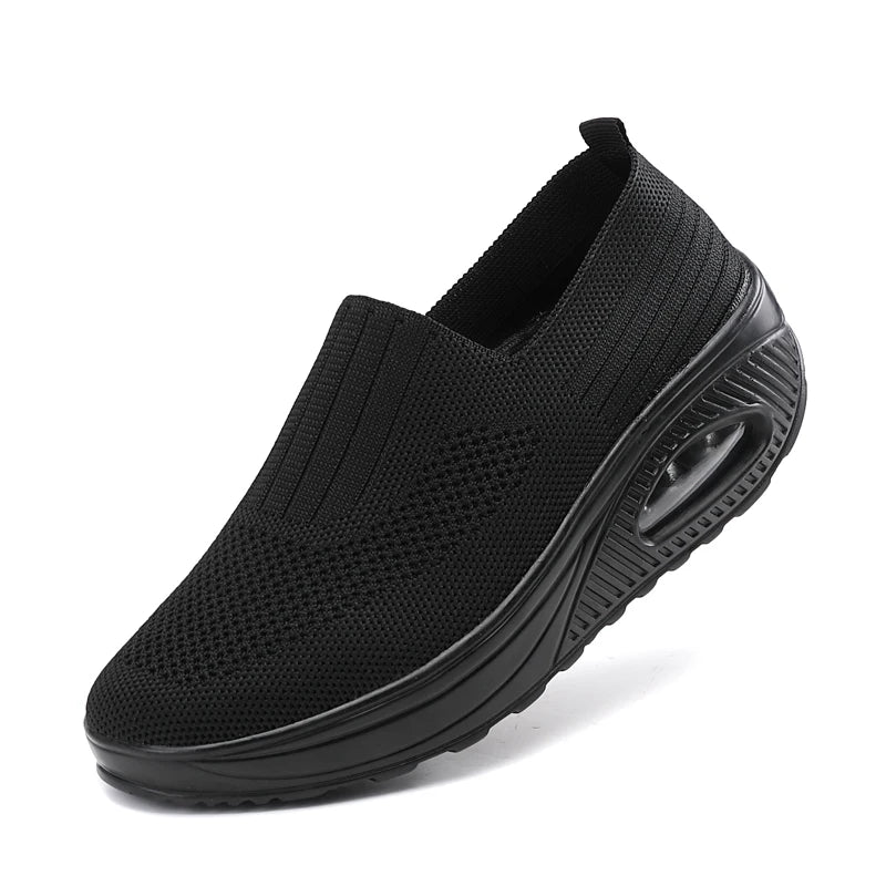 Damen Wanderschuhe Freizeit Atmungsaktiv Mesh Rutschfest R&B
