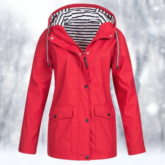 R&B | Wasserdichte Regenjacke mit Kapuze - Funktionale Außenkleidung