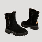 Damen Winterstiefel Knöchelhöhe mit weicher Fütterung und robuster Sohle R&B