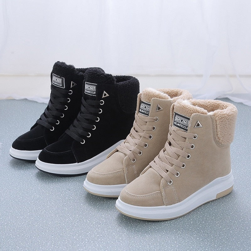 Damen Winterstiefel Wasserabweisend Stilvoll R&B