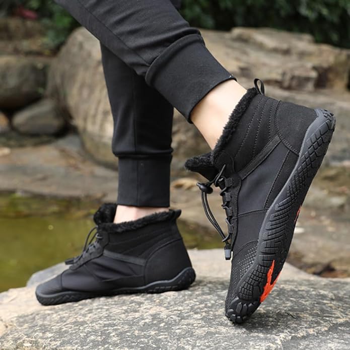 Damen und Herren Halbschuhe Futter Atmungsaktiv für den Winter R&B