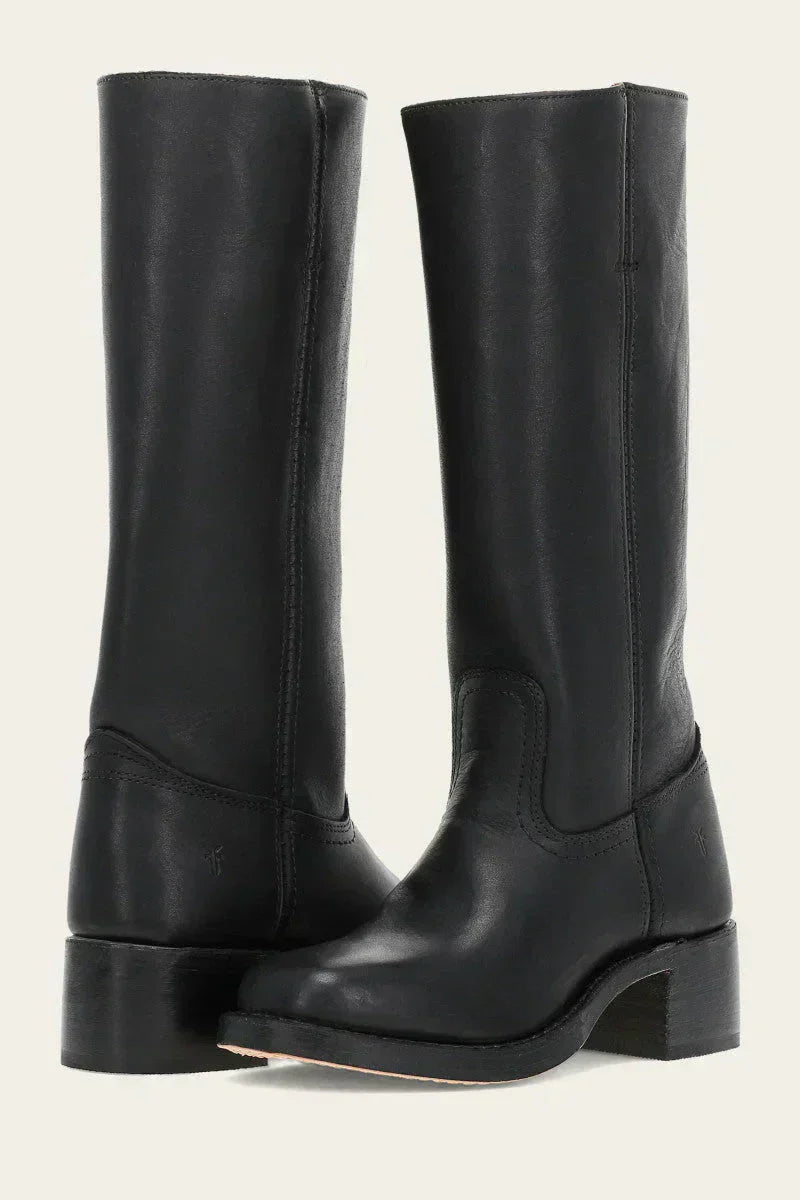 Damenstiefel mit Blockabsatz Klassisch R&B