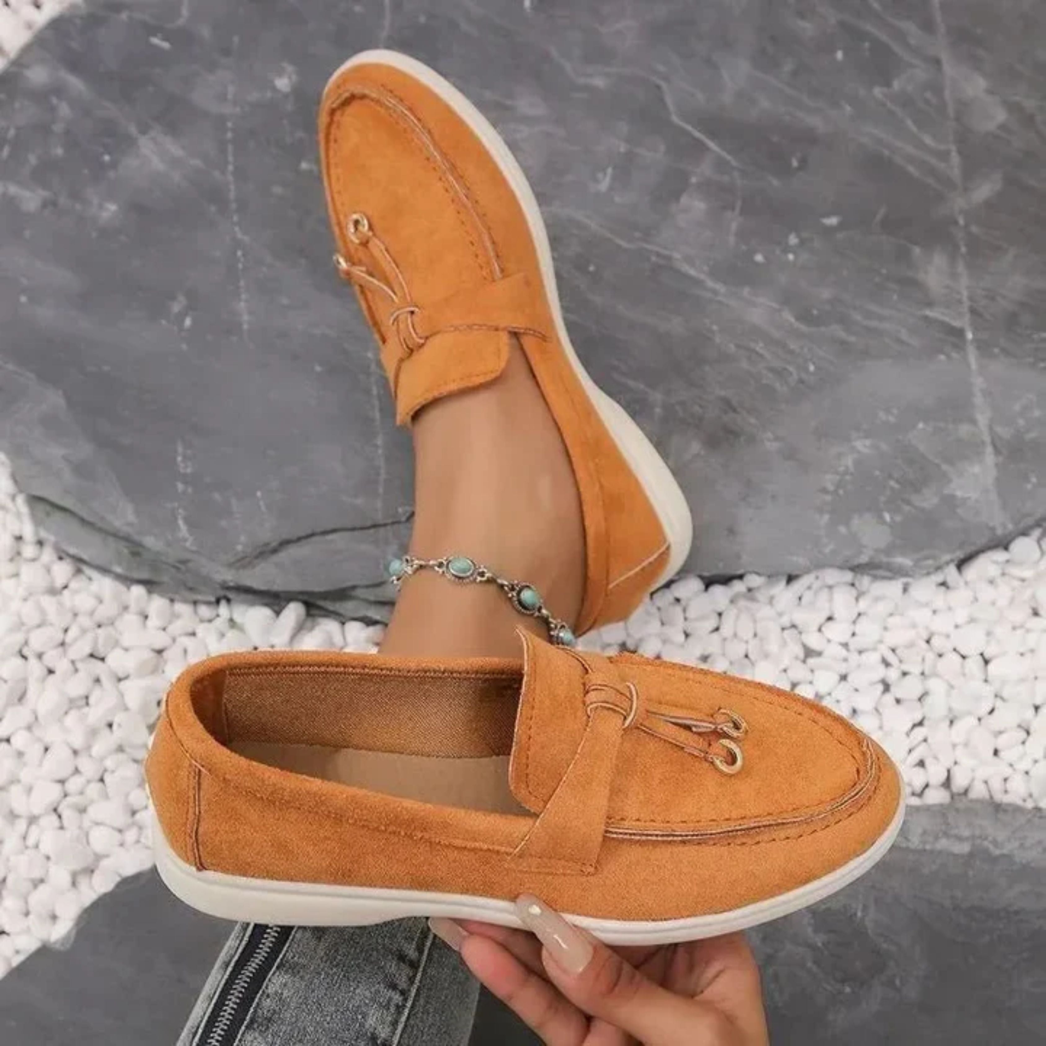 Damen Schuhe | Slipper | Bequem | Wildleder Damen Schuhe | Damen Schuhe R&B