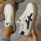 Damen Sneakers, Dicke Sohle, Schnürschuhe, Low Top Sneakers, Skate Schuhe R&B