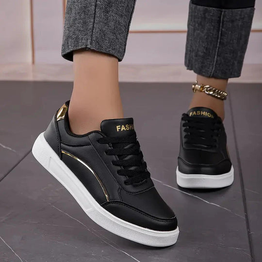 Damenschuhe - Schnürsenkel - Leichtgewichtig - Skate-Schuhe - Niedrige Sneakers R&B