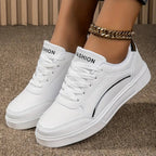 Damenschuhe - Schnürsenkel - Leichtgewichtig - Skate-Schuhe - Niedrige Sneakers R&B