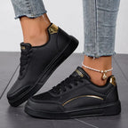 Damenschuhe - Schnürsenkel - Leichtgewichtig - Skate-Schuhe - Niedrige Sneakers R&B
